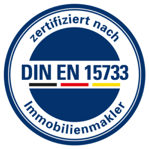DIA Zertifizierung DIN EN 15733 - geprüfte Immobiliendienstleistung