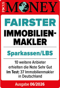 Focus Money Fairness-Siegel Sehr gut - SIS Sparkassen Finanzgruppe Immobilienmakler