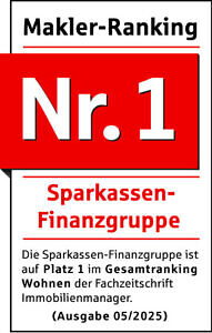 Deutschlands Makler Nr. 1 für Wohnimmobilien - Sparkassen Finanzgruppe Immobilienmanager Ranking